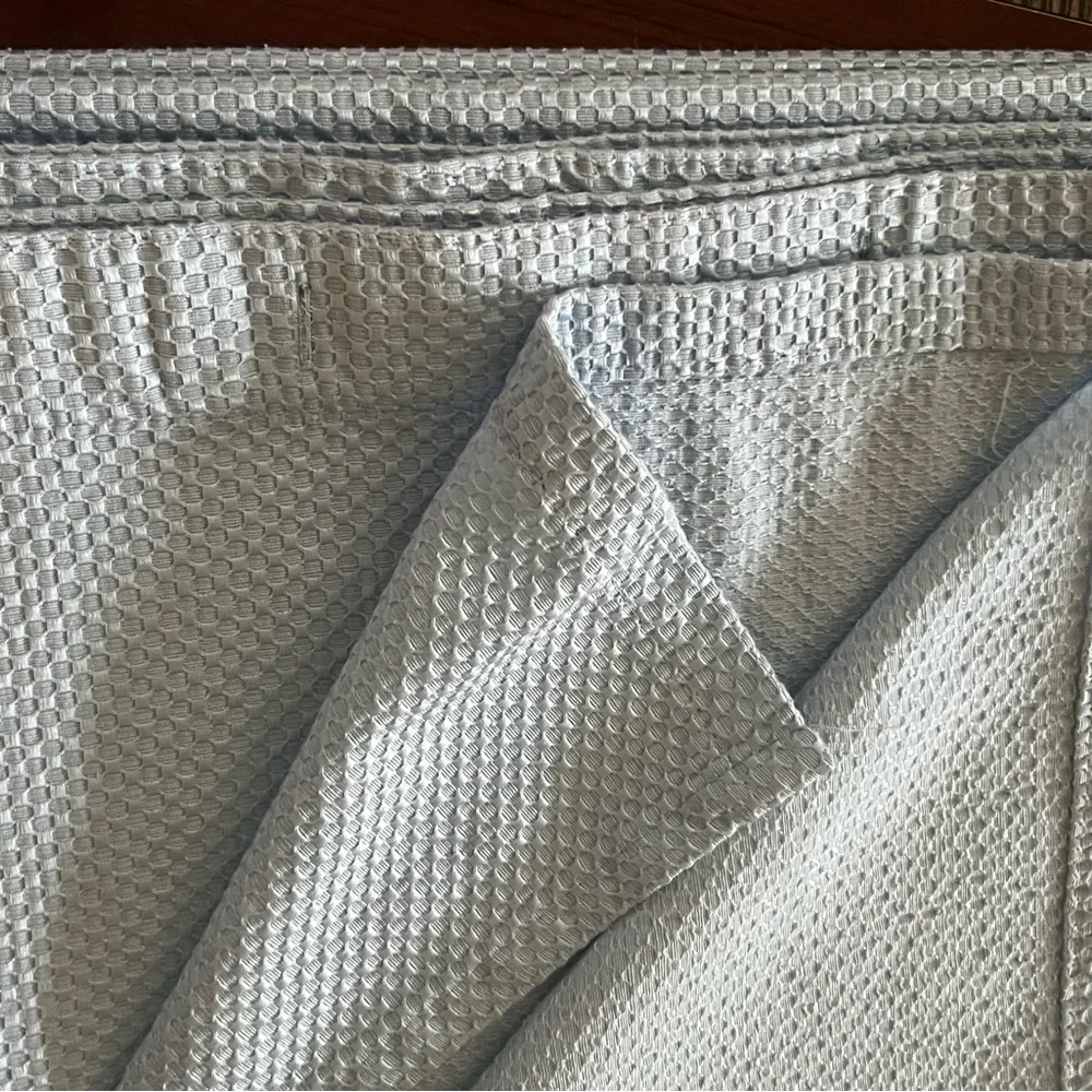Vintage Charter Club Blue Textured shower curtain